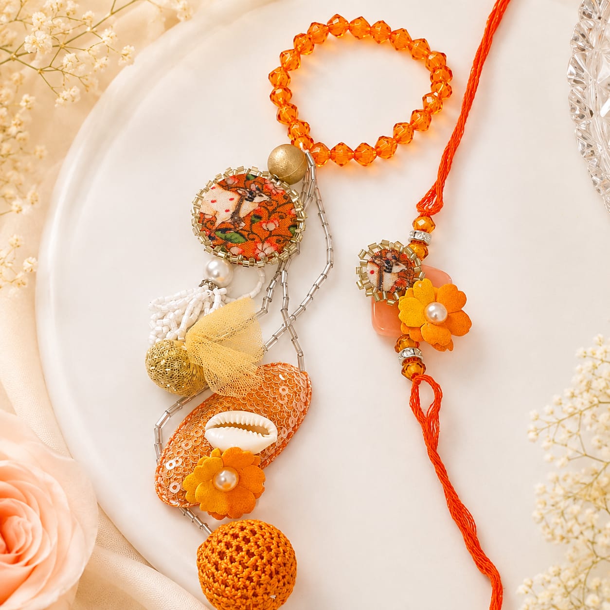Prem Bandhan LUXE  Loomba Rakhi sets