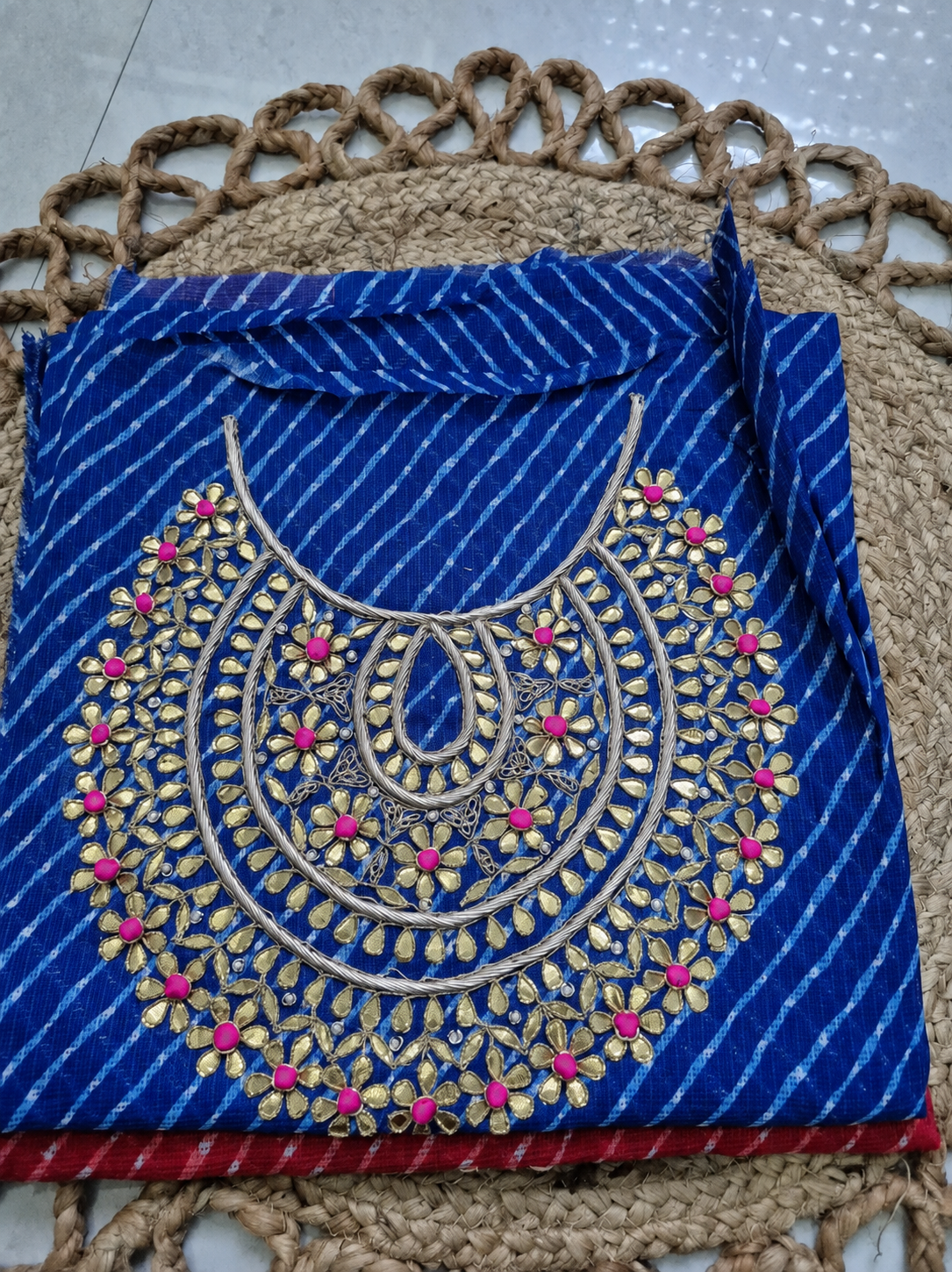 Dharini Gota Patti Kota Doriya kurta 2