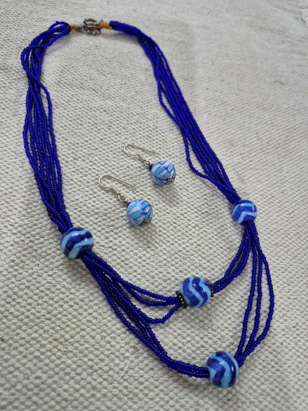 Blue pottery Light sets