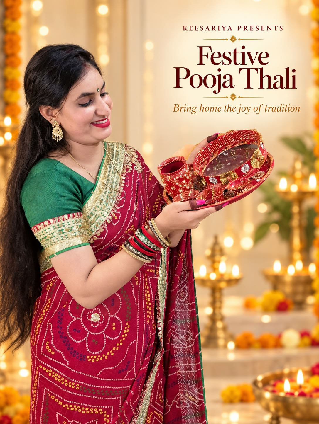 KUNDAN POOJA THALI