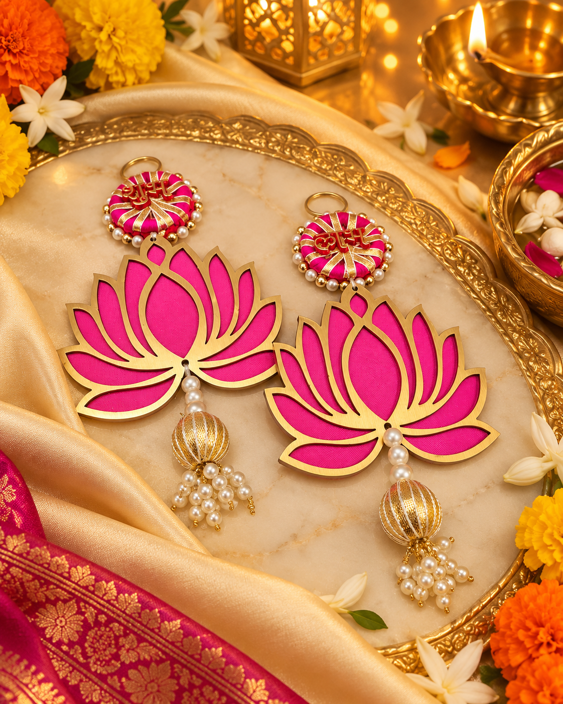 SWAGAT 7 inch KAMAL WALL-HANGING [BIG]