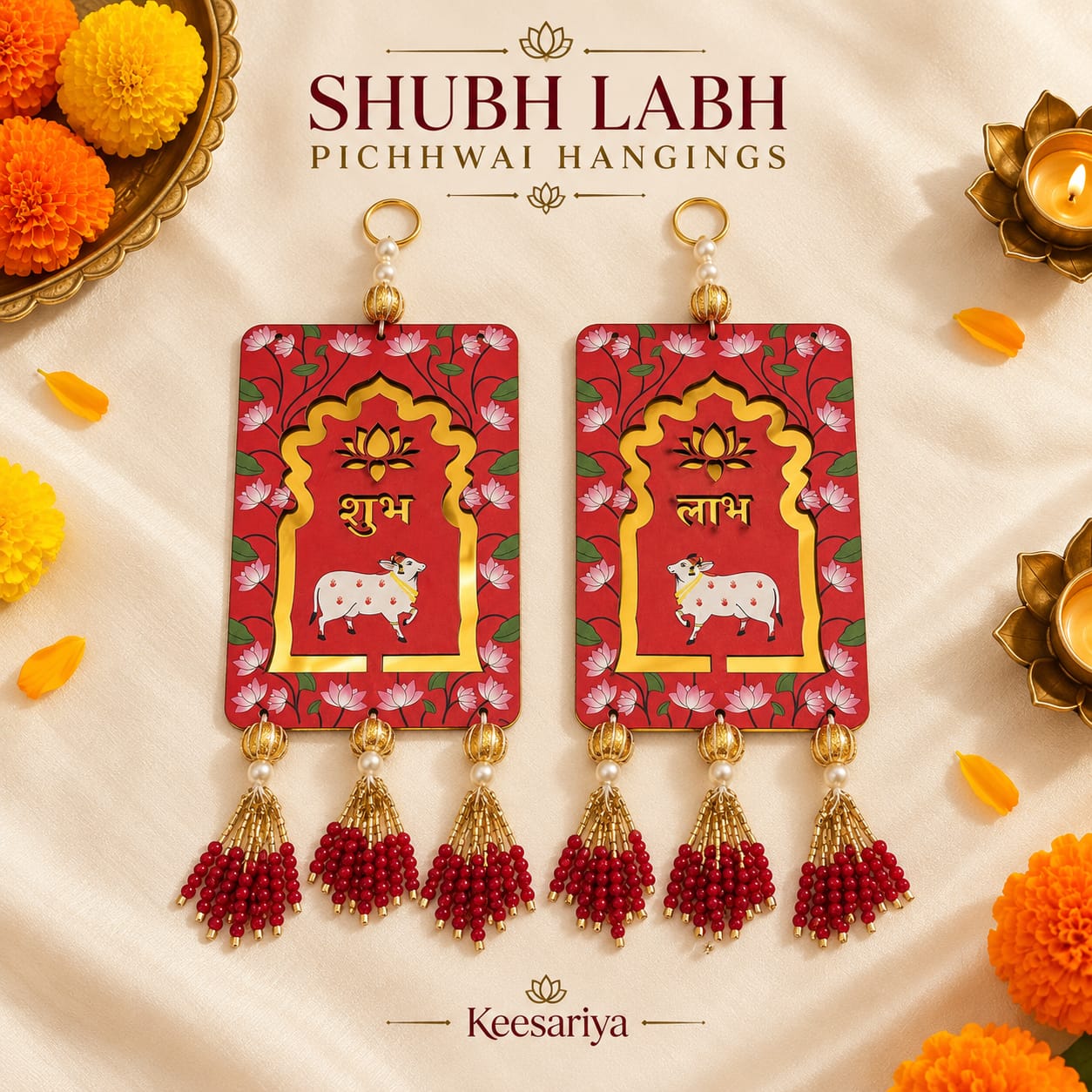 Shubh Labh Pichhwai Hangings