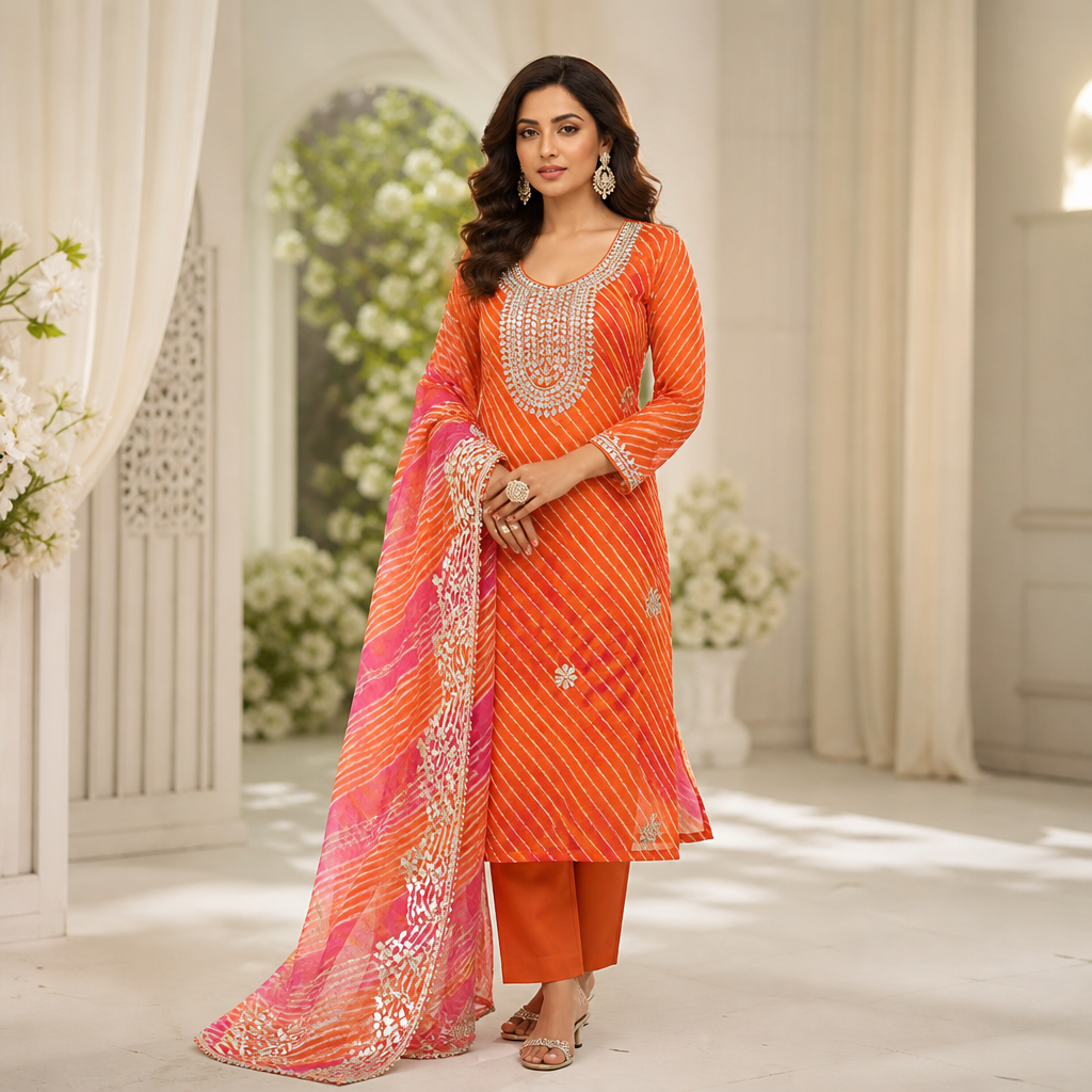 Kimaya Gota Patti Kota Doriya 2 pc Suits