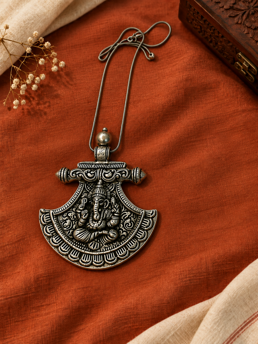 Parwana Silver Lookalike Pendants