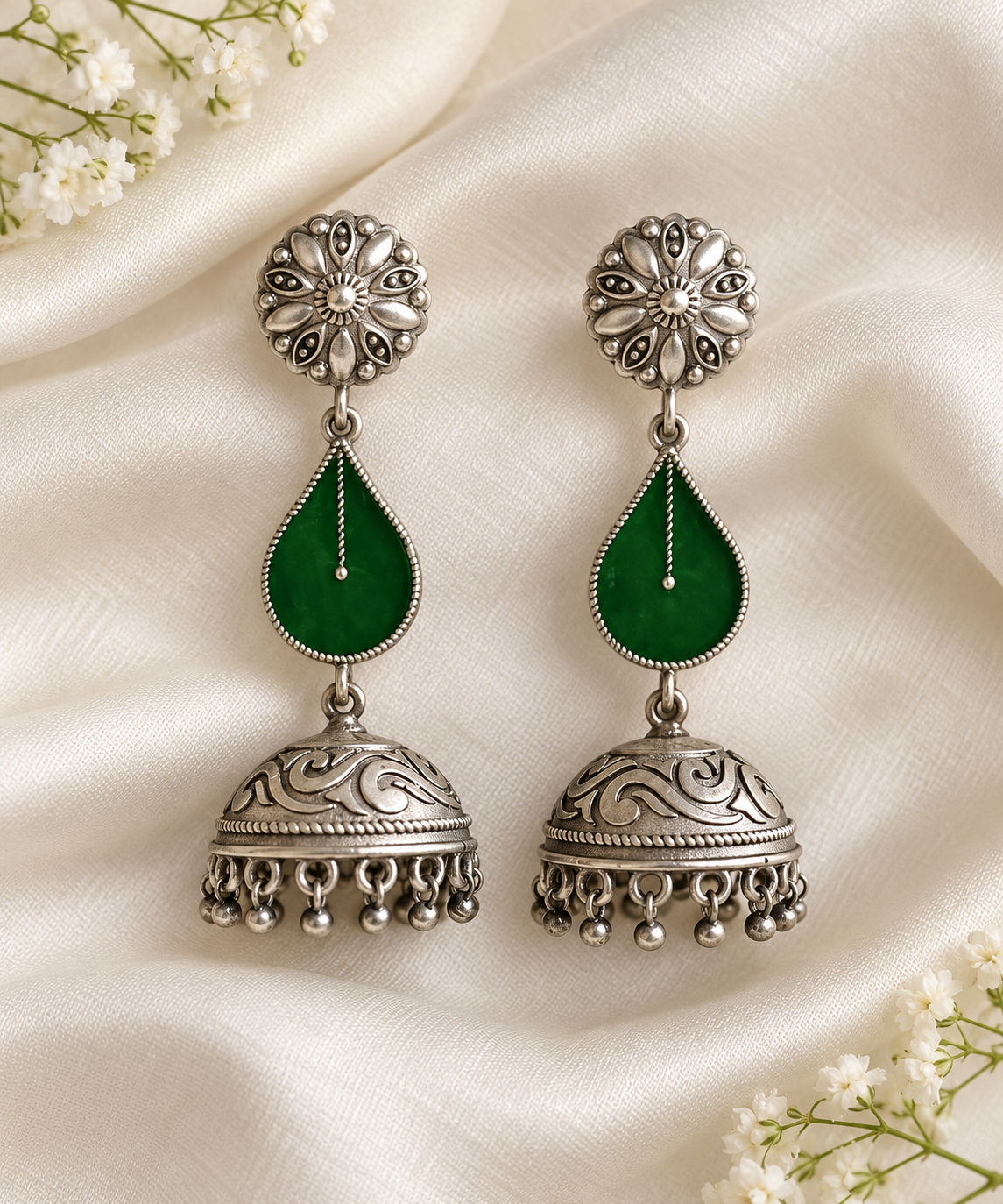 Meena Drop Earring