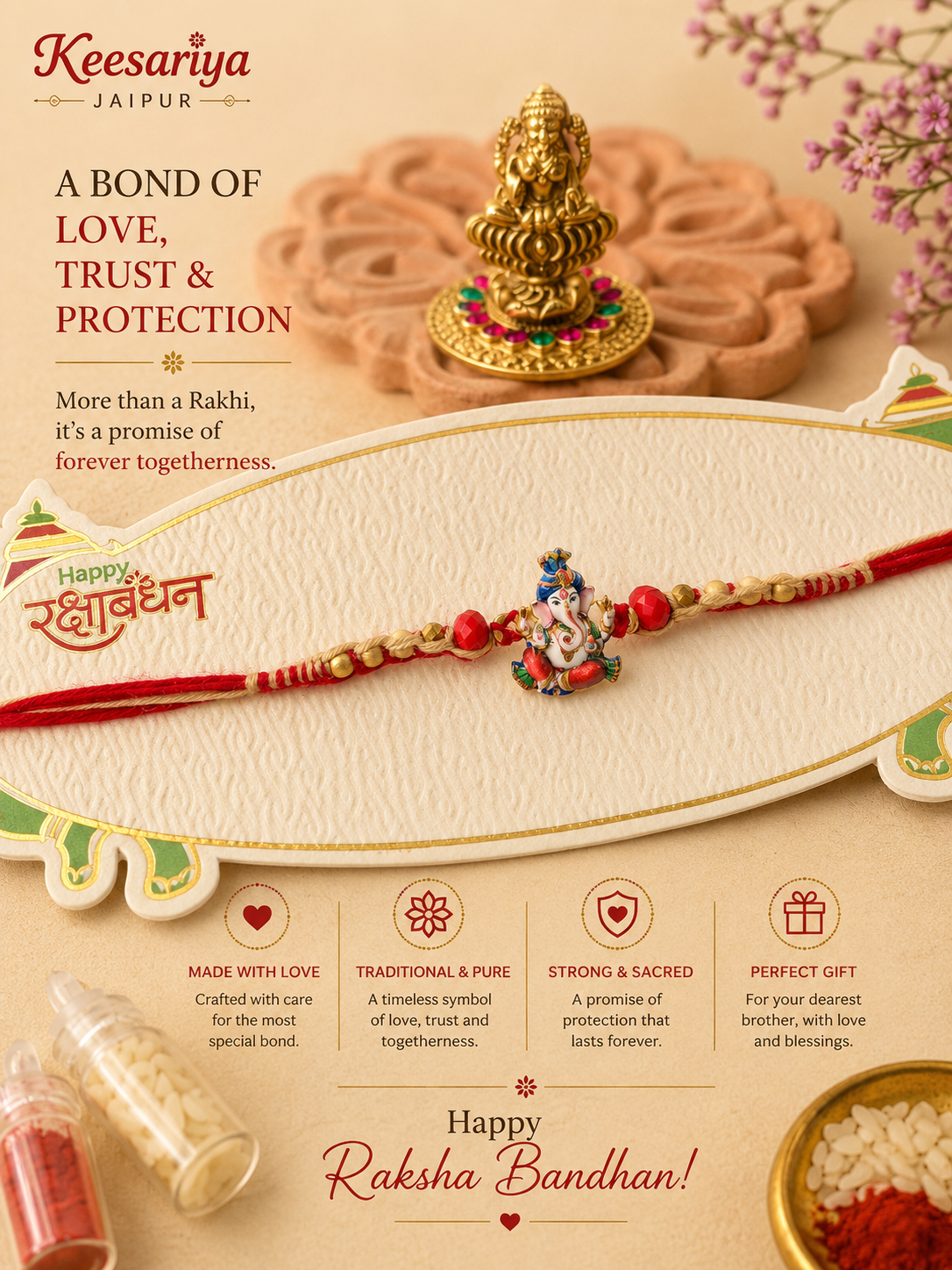 Veda Rakhi  (Best to Buy)