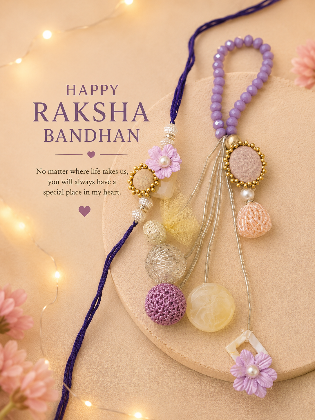 Lavanya LUXE Loomba Rakhi sets