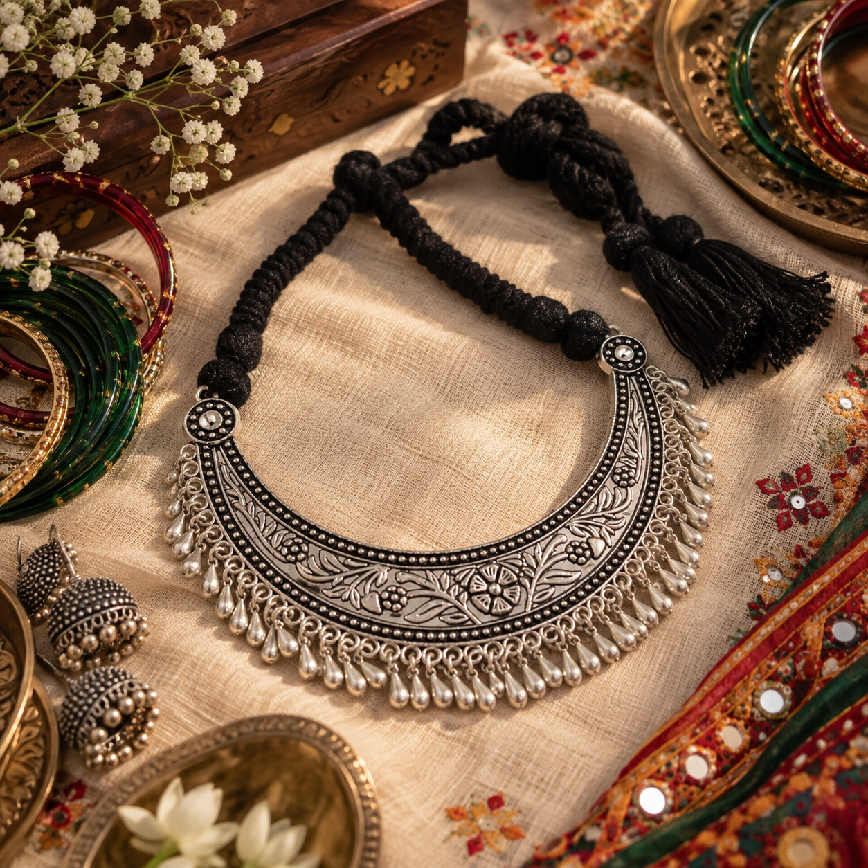 Mehr-e-Koh Pendant Set