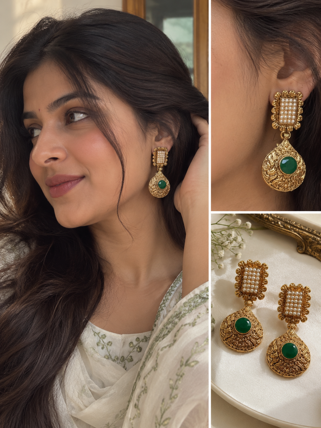 Elara Gold Earrings