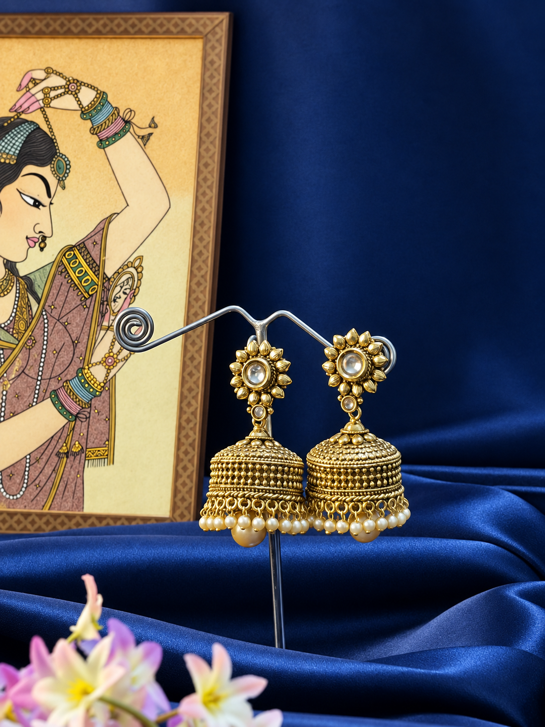Sunehri Ada Earrings