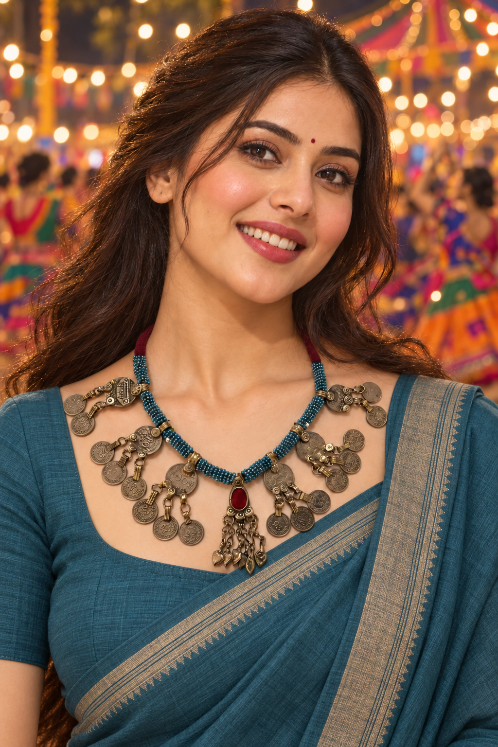 Zarafshan Afghani Pendant Set