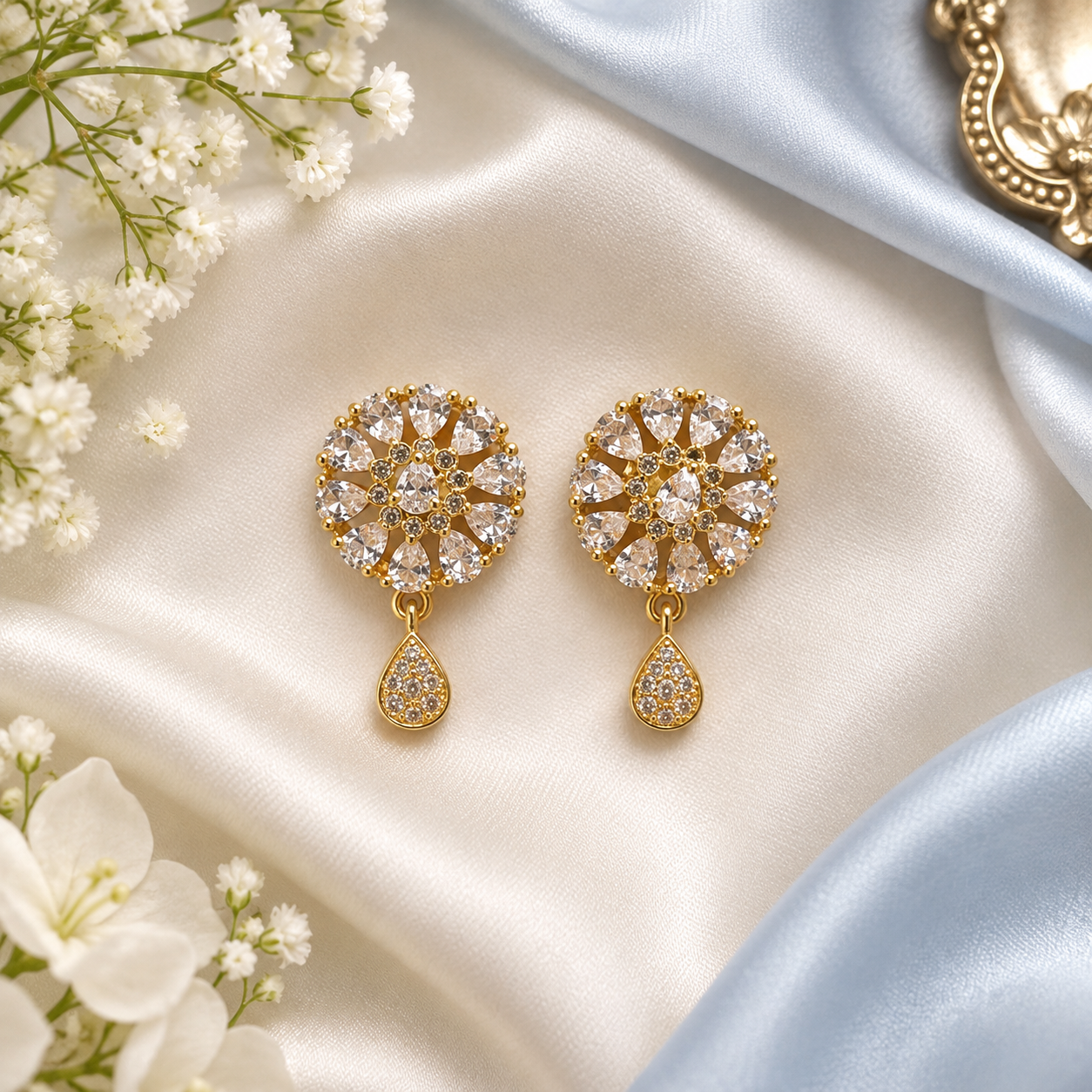 Golden Bloom Earrings