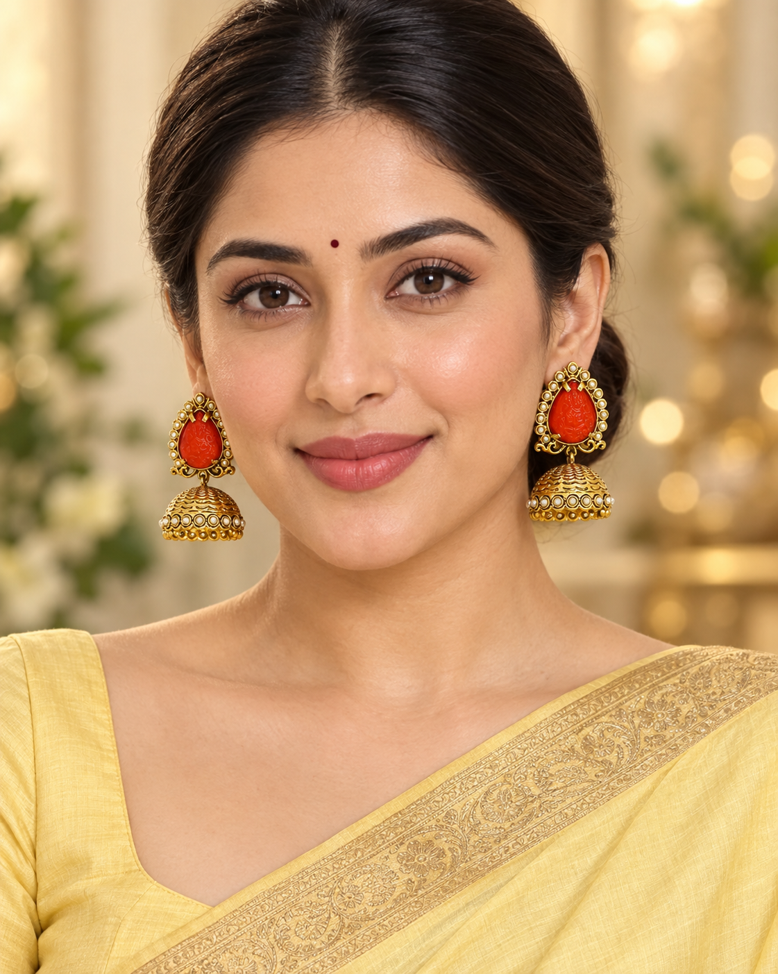 Sunehri Glow Earrings