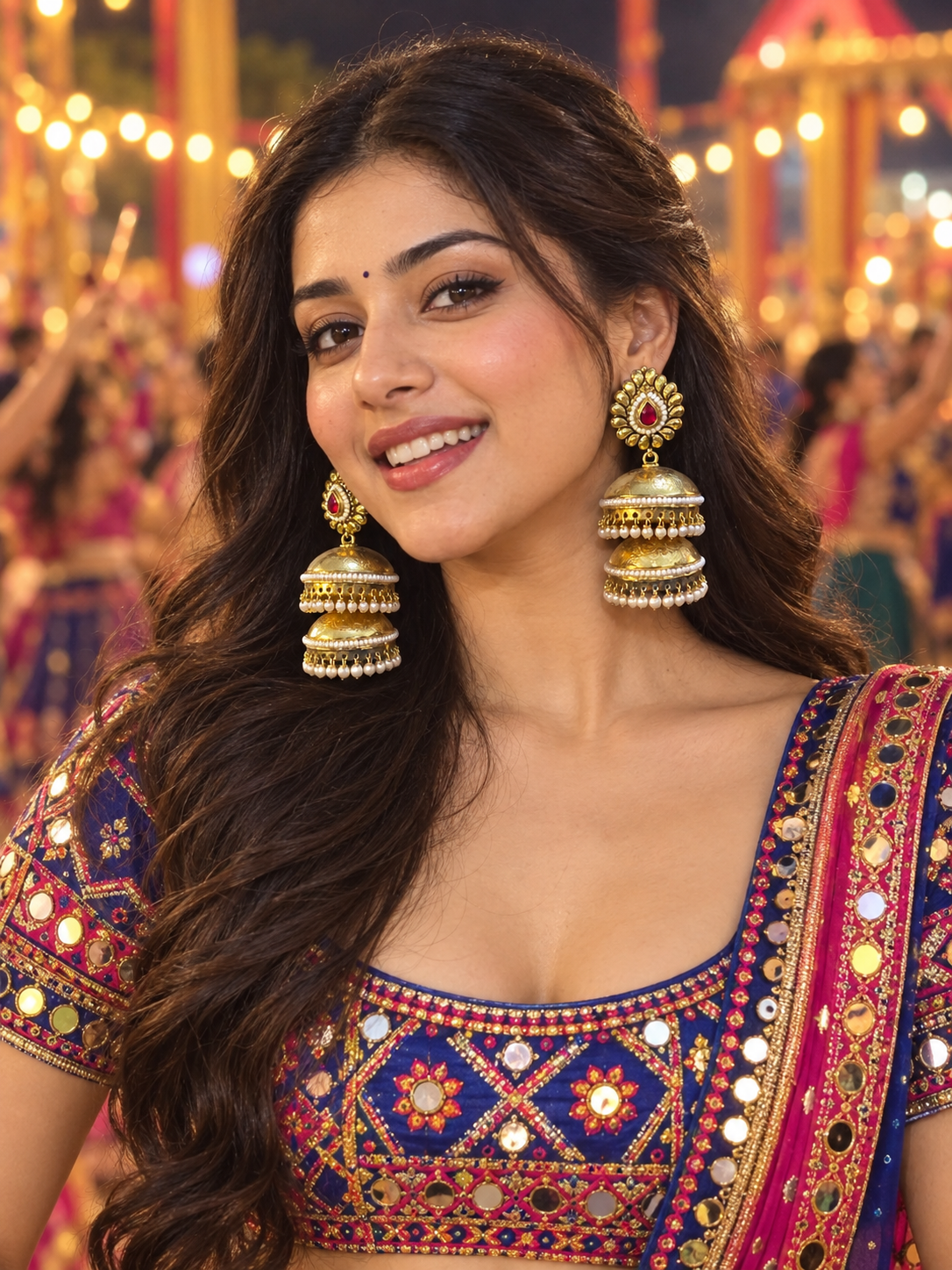 Big Bold Gold Jhumka