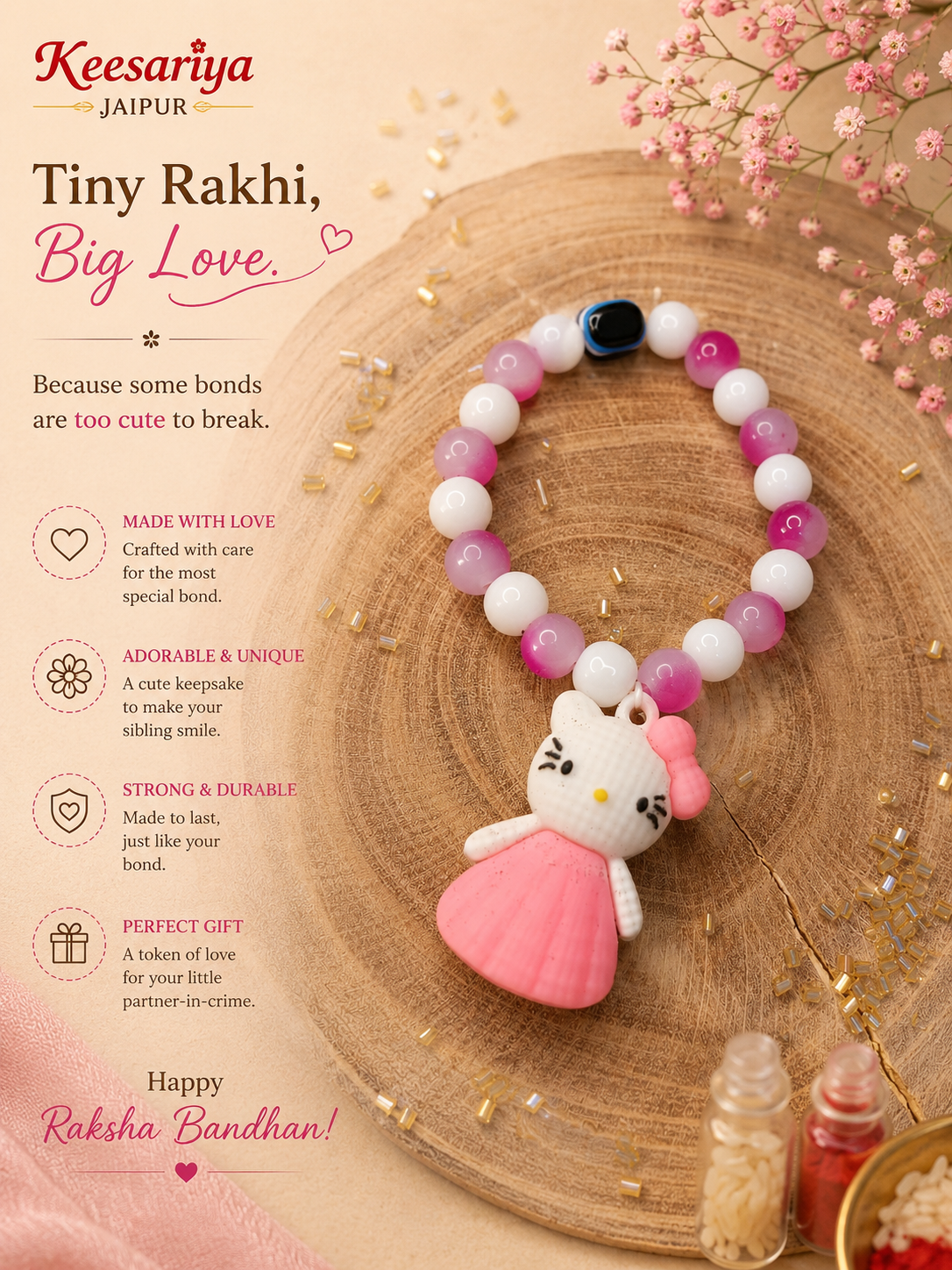 Doll Kids Rakhi / Bracelet
