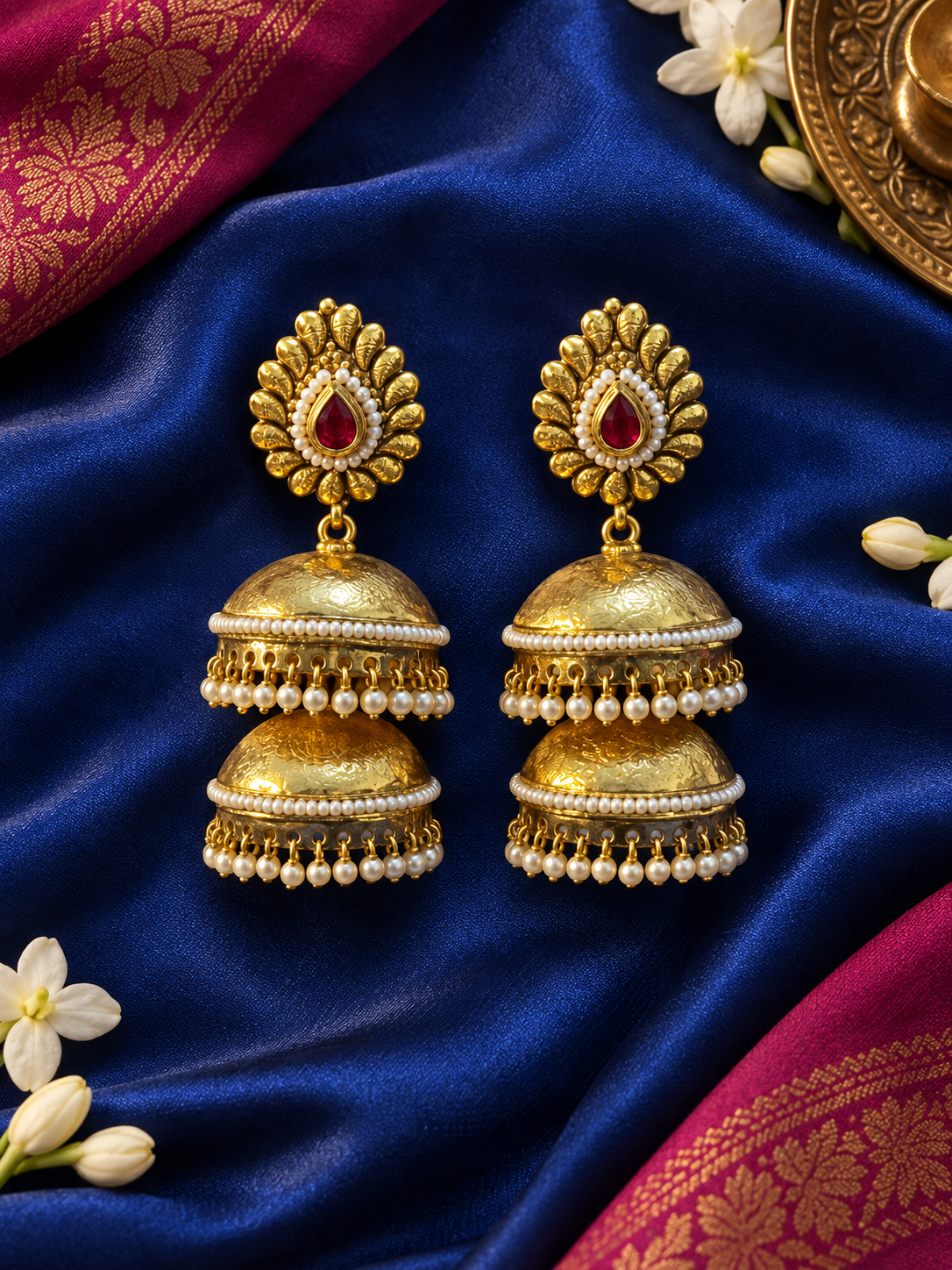 Big Bold Gold Jhumka