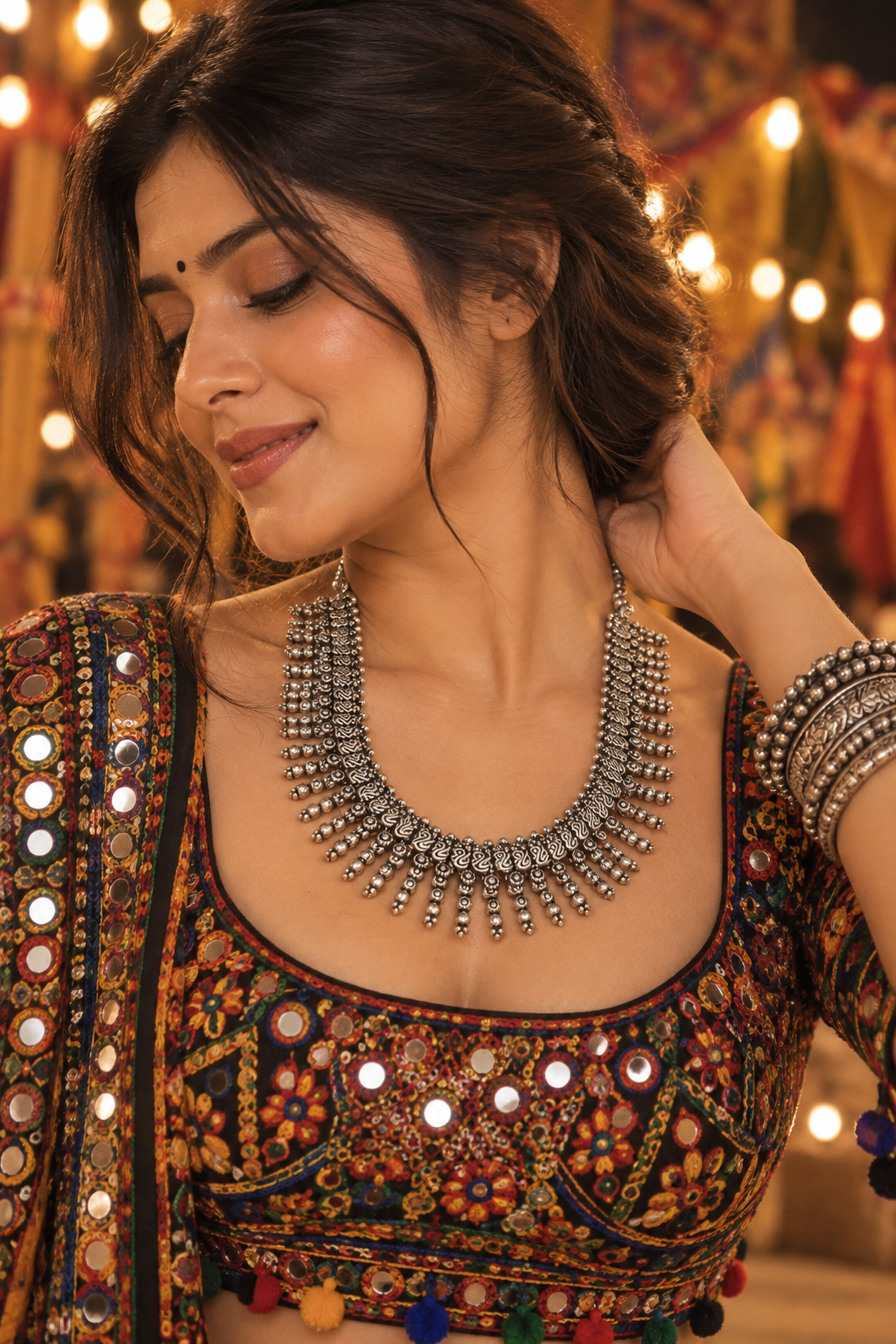 Parwana Afghani Pendant Set