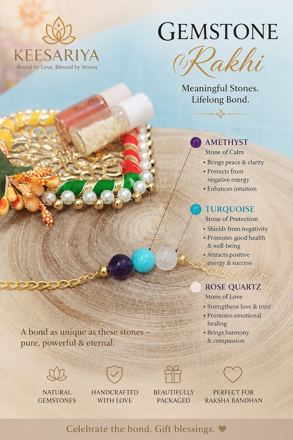Harmony Healing Rakhi