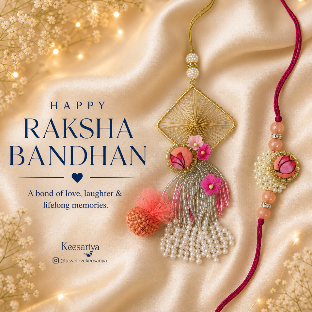 Pink Lavanya LUXE Loomba Rakhi sets