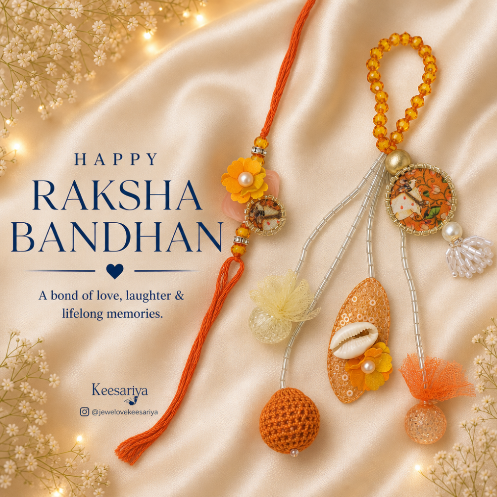 Pink Lavanya LUXE Loomba Rakhi sets